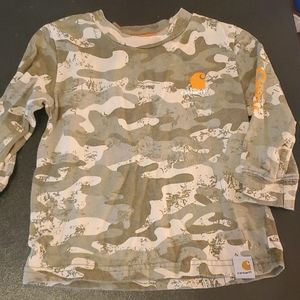 Cathartic Ling Sleeve Camo Shirt 12M
